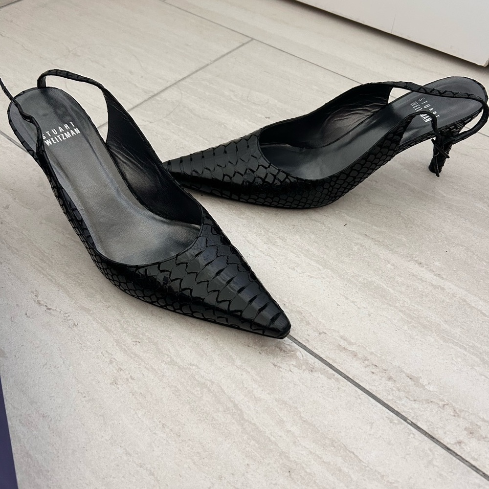 Stuart Weitzman black heels